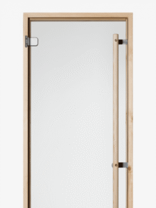 Saunan oven mänty karmi ja pystyvedin