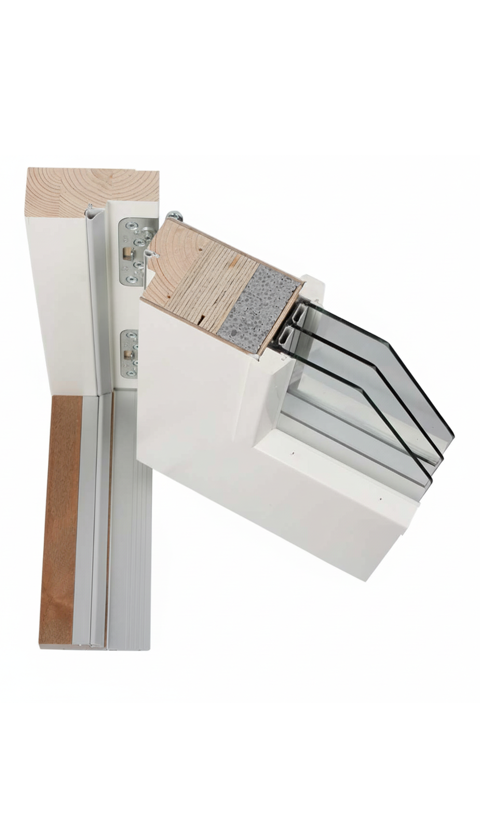 Kaski ulko-oven rakenne