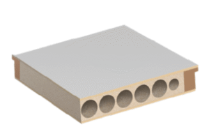 Steady välioven rakenne kulmapala