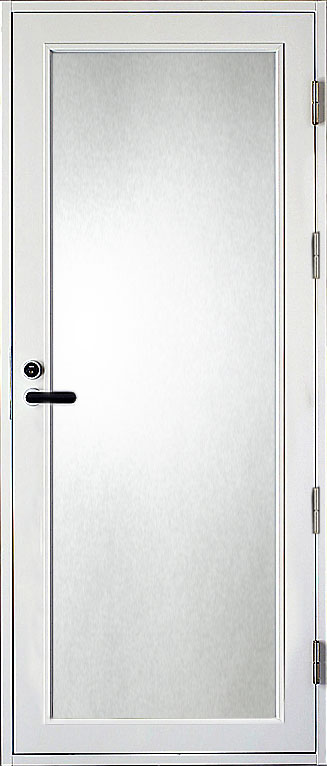 parvekeovi valkoinen kokolasinen kirkkaalla lasilla