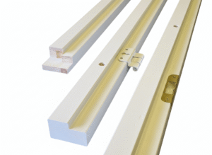 Välioven karmi oksaton maalattu valkoinen 68 mm