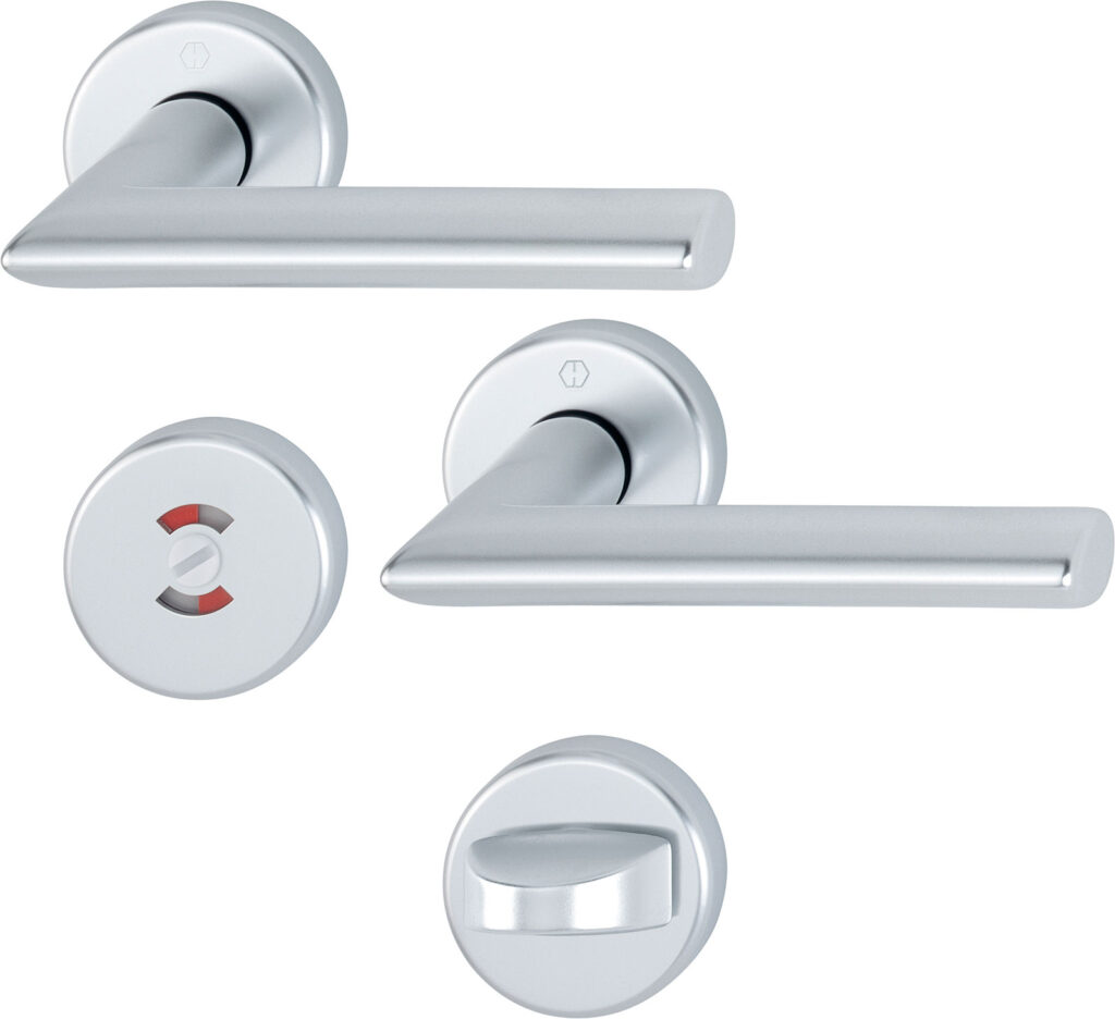 Hoppe painike stockholm alumiini wc hela