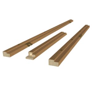 Välioven karmi tiivistetty tammiviilulla 92 mm