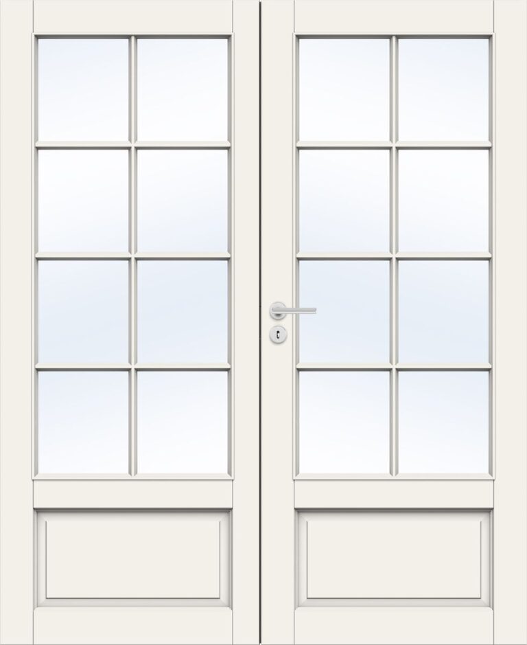 Massiivipeilipariovi 8R Kirkas Lasi - Sisäovet ja Väliovet - 110160571 - 1