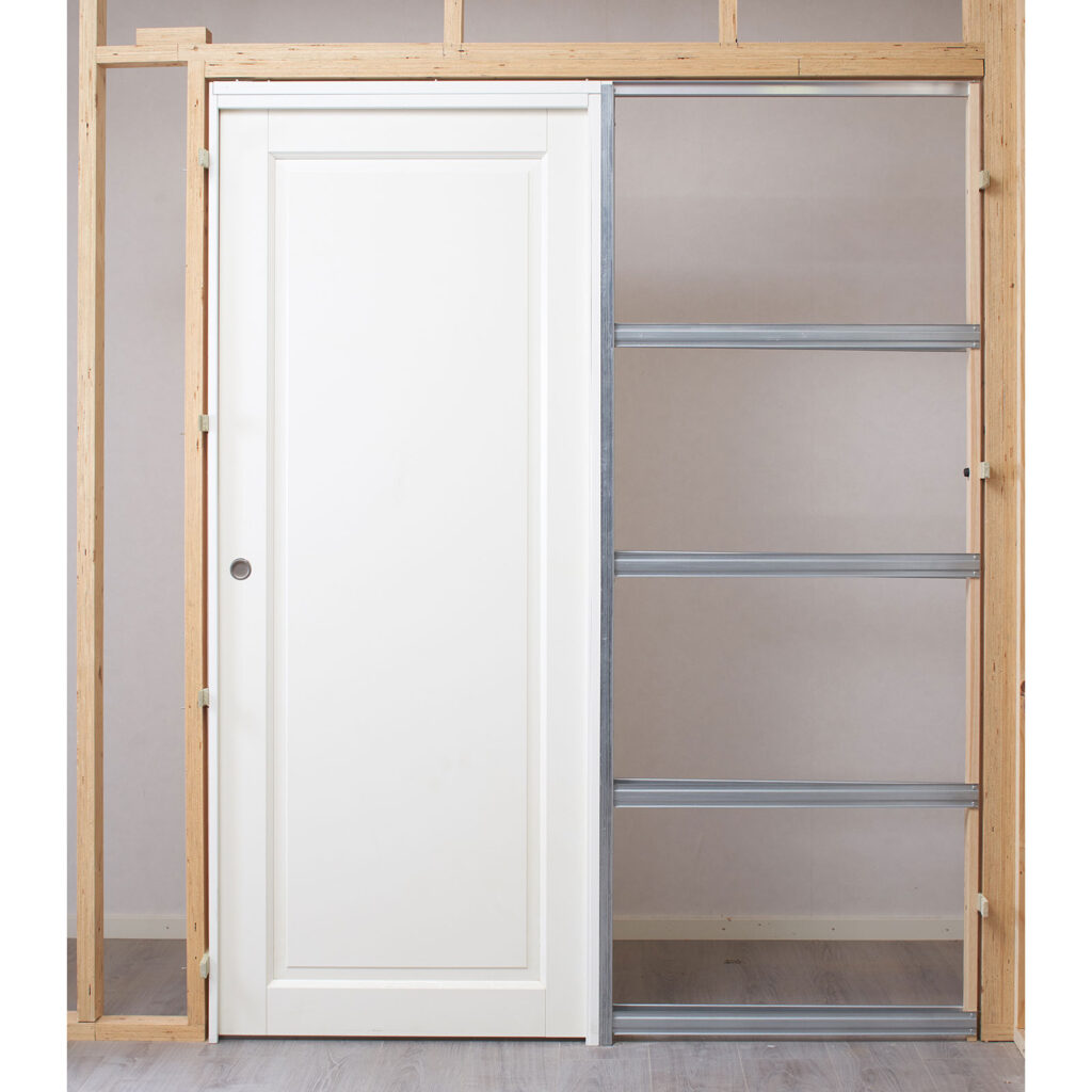 Swedoor liukuovirunko 66mm valkoisella craft 127 liukuovella