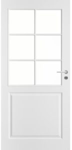 tuotekuva swedoor väliovi style 2 kevytpeiliovi valkoinen kirkas lasi