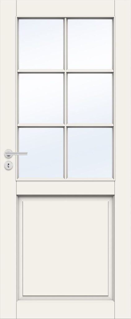 tuotekuva swedoor väliovi craft 102 valkoinen kirkas lasi