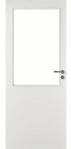 tuotekuva swedoor väliovi easy 205 laakaovi lasilla valkoinen