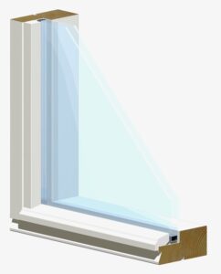 tuotekuva hr ikkunat mek 2k varaston ikkuna valkoinen