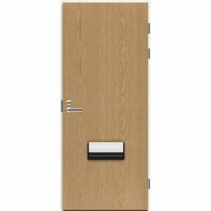 tuotekuva kerrostaso-ovesta kirjeluukulla, tammviilu pinta