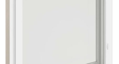 Kaski avattava ikkuna msea valkoinen