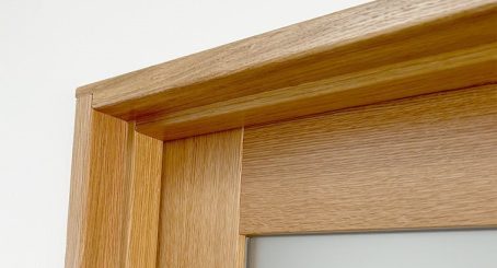 Välioven karmi tiivistetty tammiviilulla 92 mm tammiviilu ovessa unqiue 507