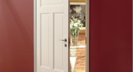 massiivinen swedoor väliovi 4p craft 124 valkoinen